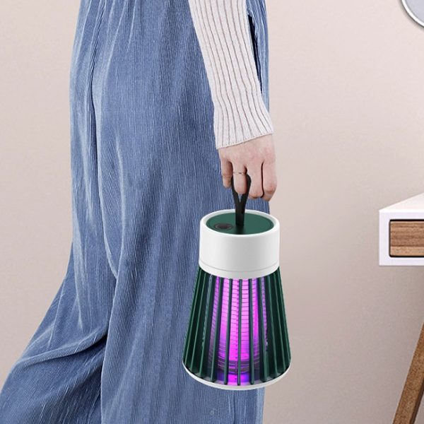 Electric-Shock Physical Mosquito Killer Portable USB Rechargeable